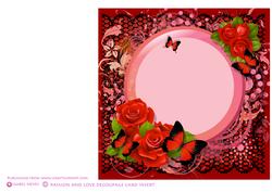 Passion and Love Card Insert