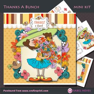 Thanks a Bunch Decoupage Mini Kit