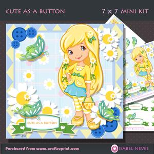 Cute as a Button Mini Kit