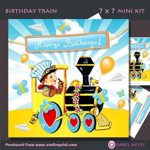 Birthday Train Mini Kit