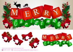 Merry Christmas Reindeers Dl
