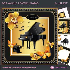 For Music Lovers Piano Mini Kit