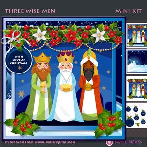 Three Wise Men Christmas Mini Kit