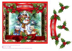 Christmas Snowman & Friends