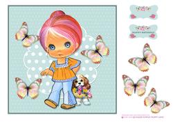 Sugar N'spice Puppy Love Topper