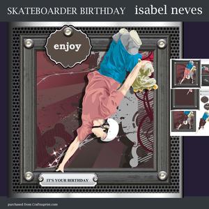 Skateboarding Birthday