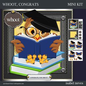 Whoot, Congrats You Did It