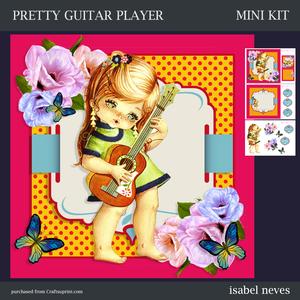Pretty Guitar Player