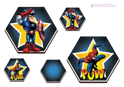 Super Hero Topper