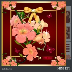 Floral Chinese Trumpet Creeper