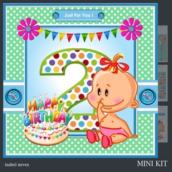Girl 2nd Birthday