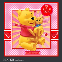 All For Love Too Pooh Bear Mini Kit