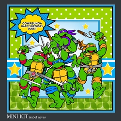 Cowabunga Happy Birthday Dude