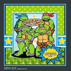 Cowabunga Happy Birthday Dude 2