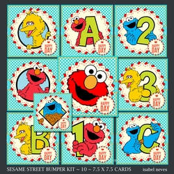 Sesame Street Bumper Kit