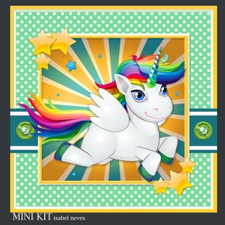 Cute Rainbow Unicorn