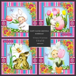 Happy Easter Greetings Bumper Kit