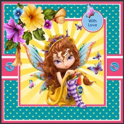 Love, Fairy And Flowers