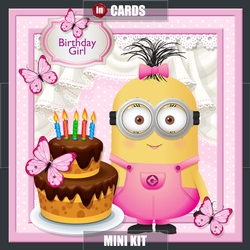 Minion Birthday Girl
