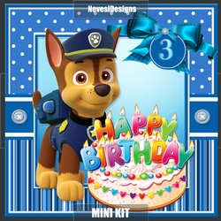 Paw Patrol Birthday - Ages 3, 4, 5
