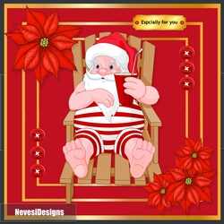 Simply Red Christmas Card 5