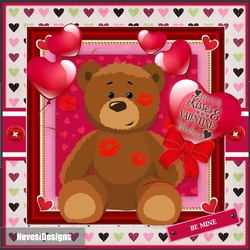 Hugs, Kisses and Valentine Wishes