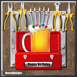 Tool Box And Beer