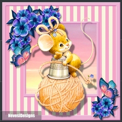 Knitting Mouse