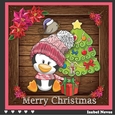 Cute Christmas Penguin