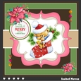 Christmas Teddy Bear In Stocking
