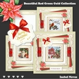 Beautiful Red, Green, Gold Christmas Collection