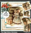 The Night Before Christmas Card & Topper Set