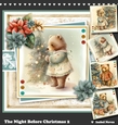 The Night Before Christmas 2 Card Topper Set