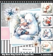 Big Bear Hug Card & Topper Set