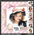 Little Cat Mum Card Topper Set