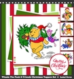 Winnie The Pooh And Friend Christmas Toppers Set