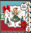 Lovely Fairy Christmas Wishes Toppers Set