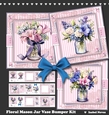 BUMPER KIT Floral Mason Jar Vases