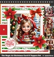 The Magic At Christmas Card & Toppers Set