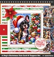 A Dogs Christmas Tale Card & Toppers Sset
