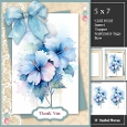 Pink And Blue Flowers For You 2