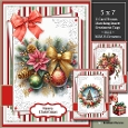  Set of 3 ~ Merry And Bright Christmas Mini Kit
