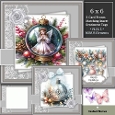 6x6 ~ Set of 3 ~ Wonderful Christmas Baubles