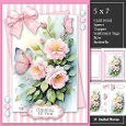 Pretty In Pink Butterfly Flower Bouquet