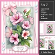Pretty In Pink Butterfly Flower Bouquet 2