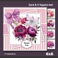 Set of 4 ~ Summer Blooms