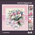 Set of 4 ~ Beautiful Blooms 2