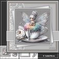 6x6 Teacup Flower Fairy