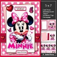 5x7 ~ Minnie Sending Love And Kisses