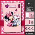5x7 ~ Minnie Big Birthday Hug